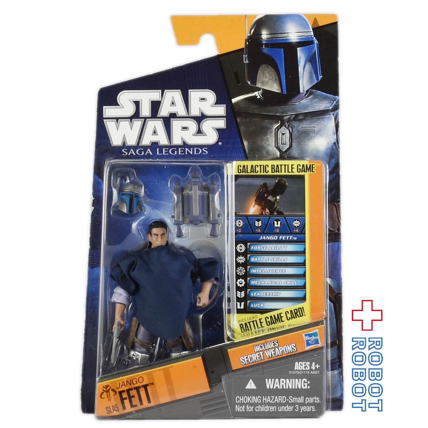 スター・ウォーズ SL2010 SL05 ジャンゴ・フェット アンマスクド サーガ・レジェンズ 3.75インチ アクションフィギュア US版 未開封