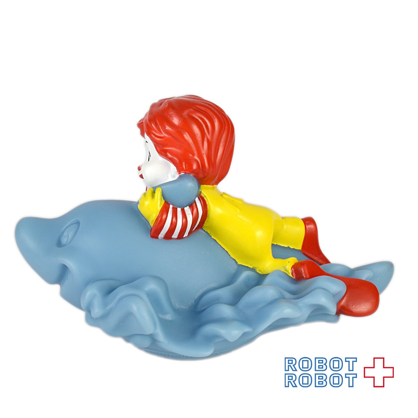 マクドナルド ベビーロナルド イルカ 水色 ハッピーミールトイ