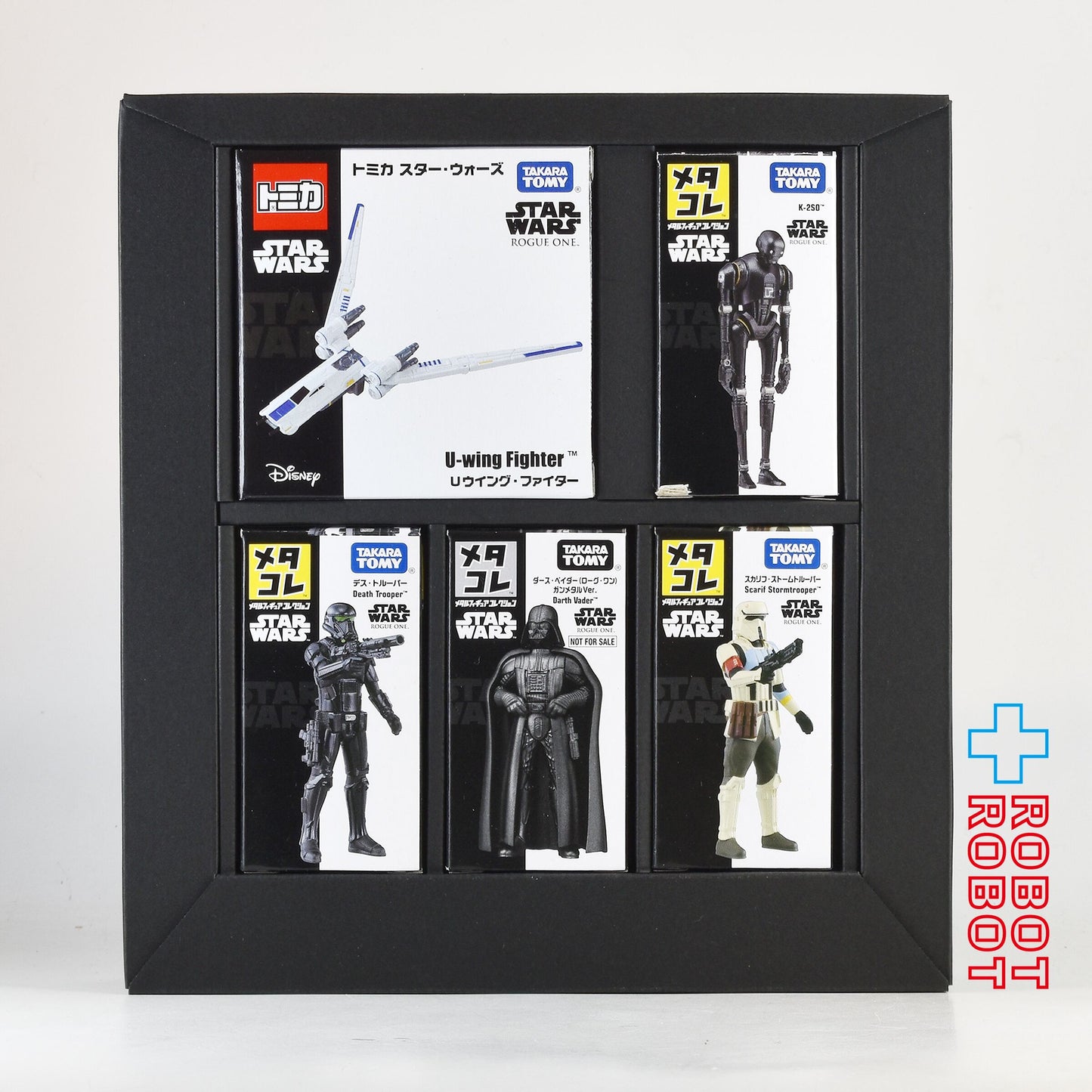 タカラトミー スター・ウォーズ メタコレ プレミアムフィギュアコレクション ローグ・ワン  ソフトバンクSTAR WARS mobile特典  5体セット メタルフィギュア 未開封