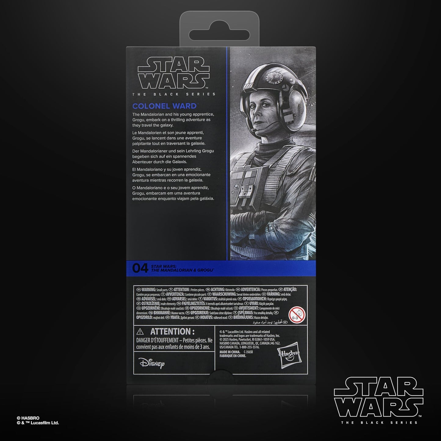 スター・ウォーズ ブラックシリーズ #MGM04 ウォード大佐 [マンダロリアン・アンド・グローグー] 6インチフィギュア 国内版 未開封