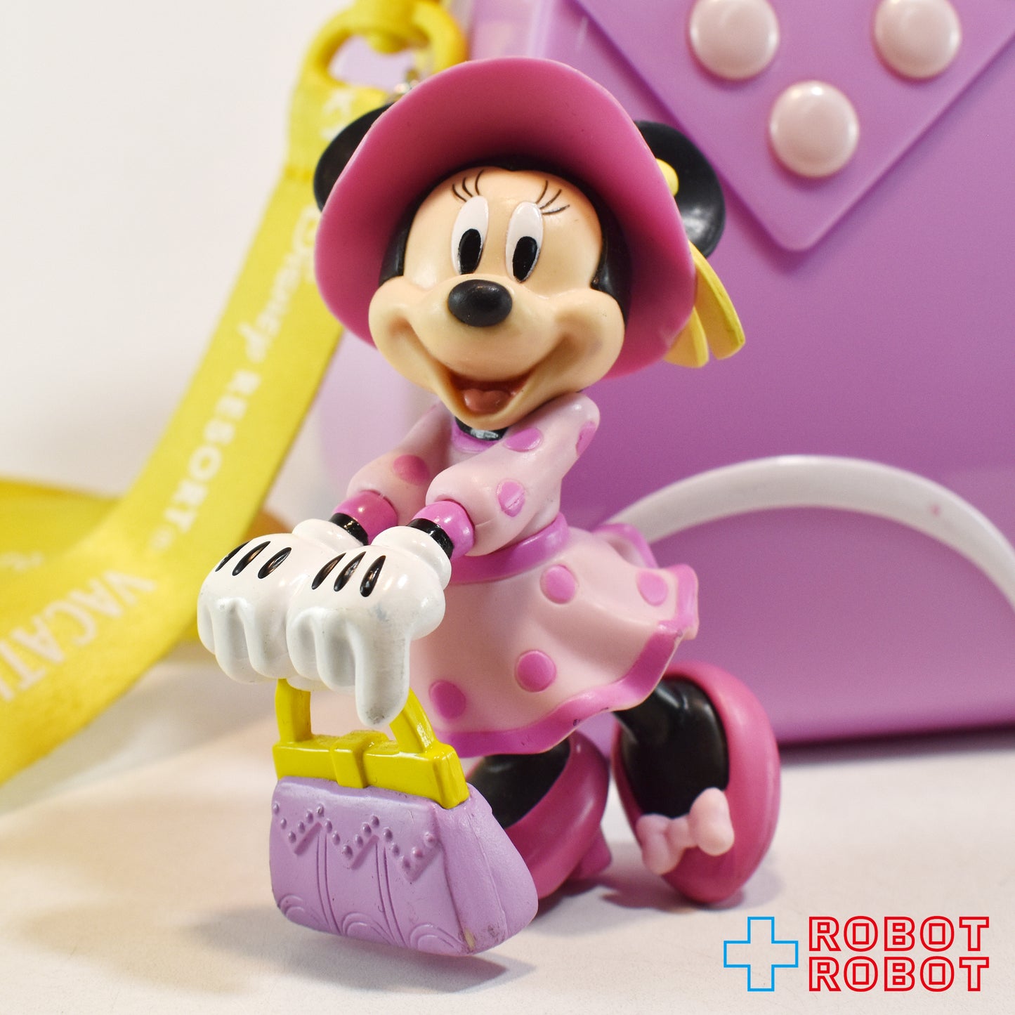 TDR 東京ディズニーリゾート バケーションパッケージ ミニーのバッグ型 ポップコーンバケット フィギュア & ストラップ付き