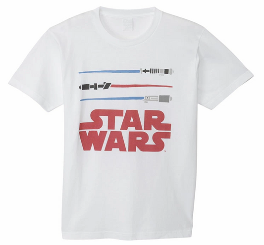 ディズニー スター・ウォーズ ライトセーバー キャラクタープリントTシャツ
