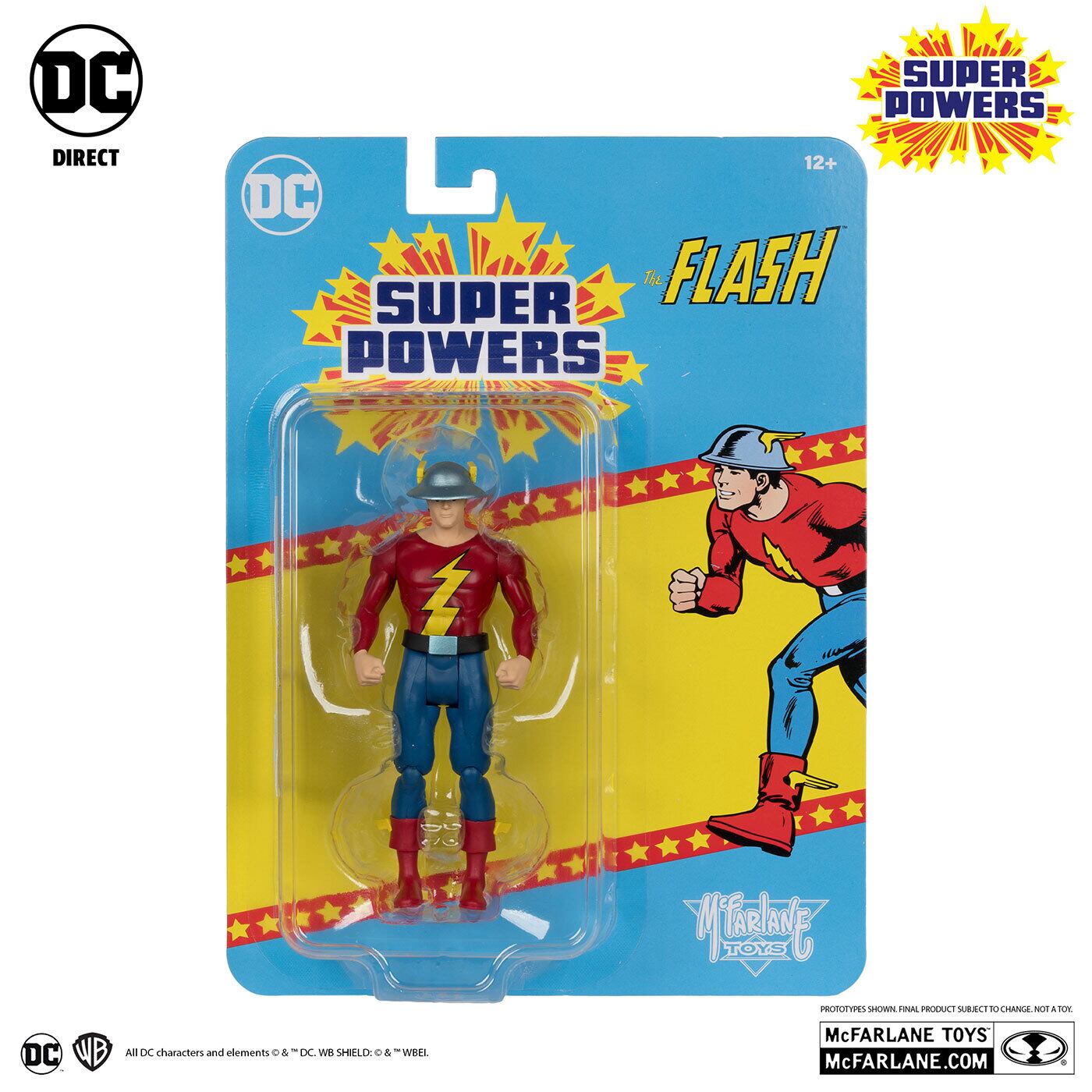 マクファーレン・トイズ DCダイレクト DCスーパーパワーズ #48 フラッシュ (ジェイ・ギャリック) 4インチ アクションフィギュア 国内版 未開封