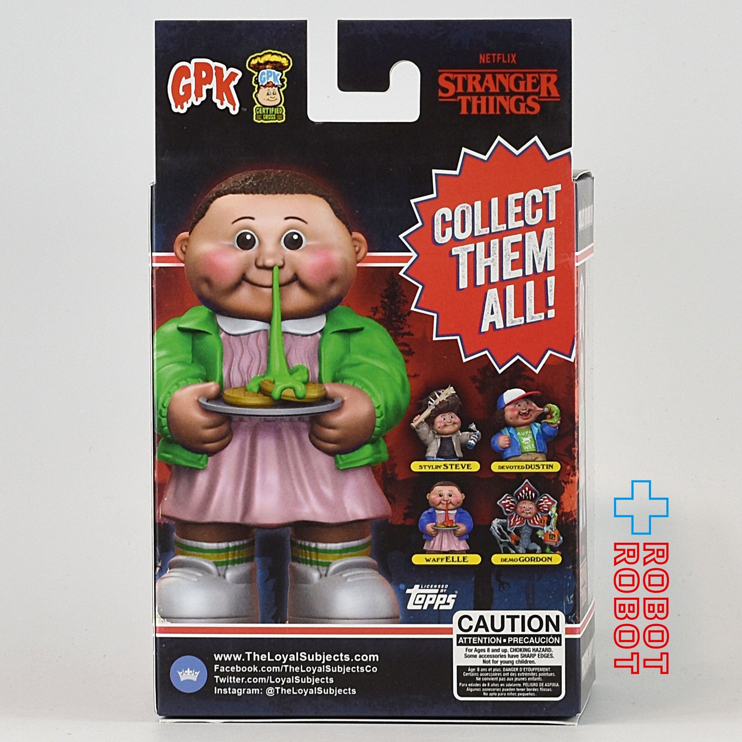 GPK × ガーベッジペイルキッズ ストレンジャー・シングス SDCC 2022 イレブン (ロイヤルサブジェクト社) 蓄光 未開封