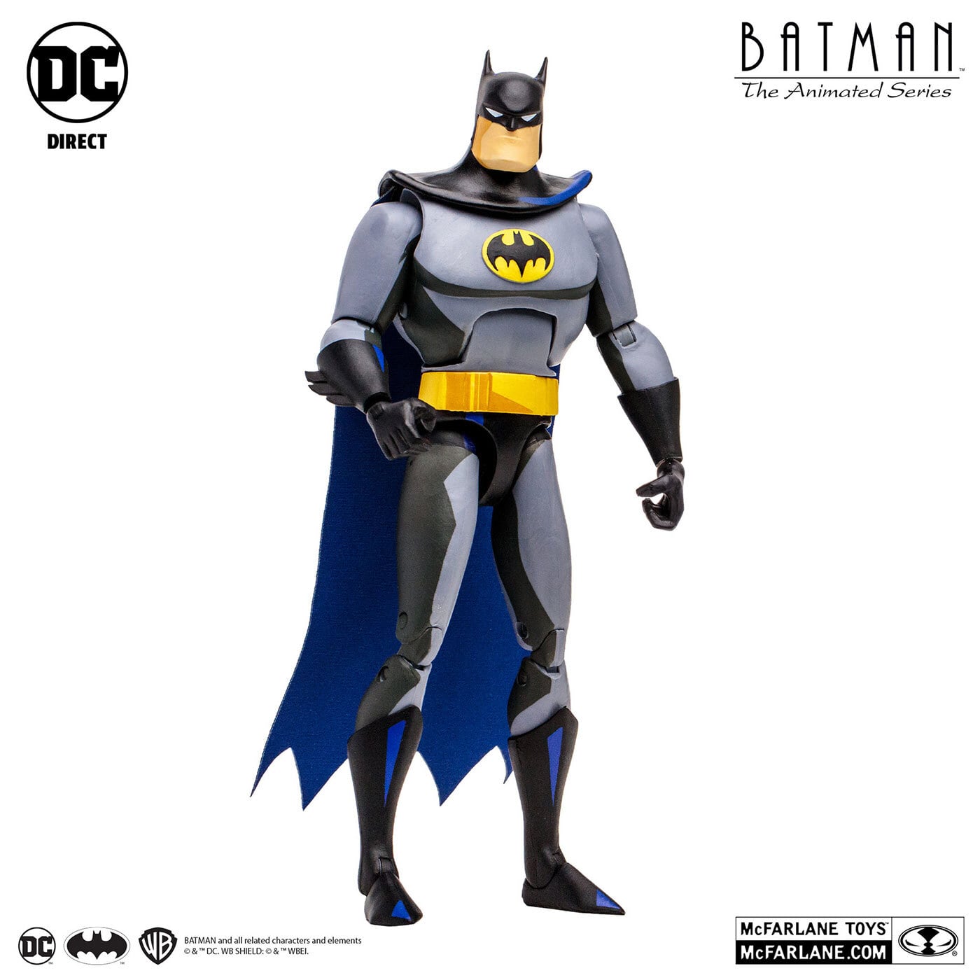 マクファーレン DCダイレクト バットマン アニメイテッド #01 バットマン 6インチ アクションフィギュア 国内版 未開封