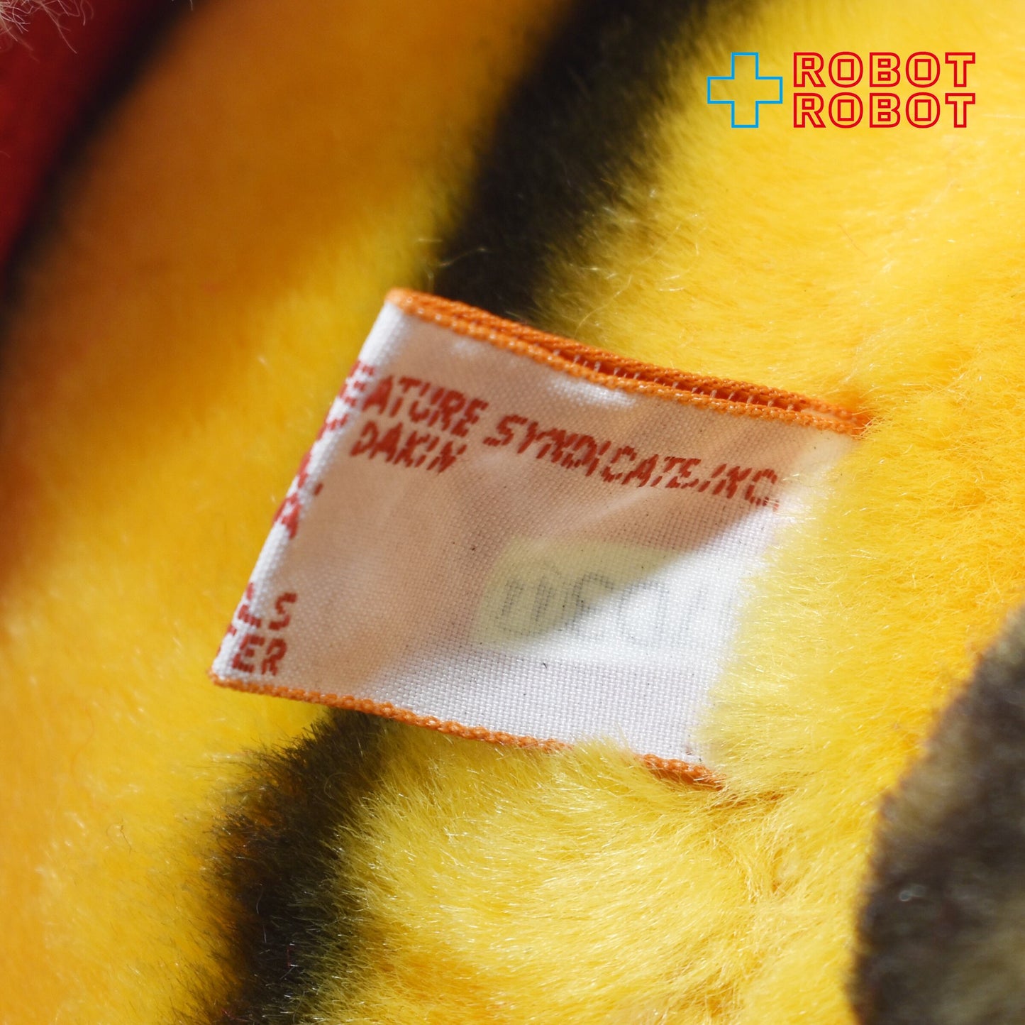 Dakin ガーフィールド ぬいぐるみ 赤いマント 紙タグ付き 1981