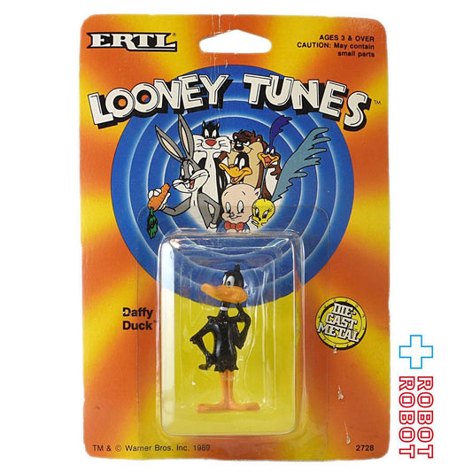 ERTL ルーニー・テューンズ ダフィー・ダック ダイキャスト フィギュア 1989 開封品