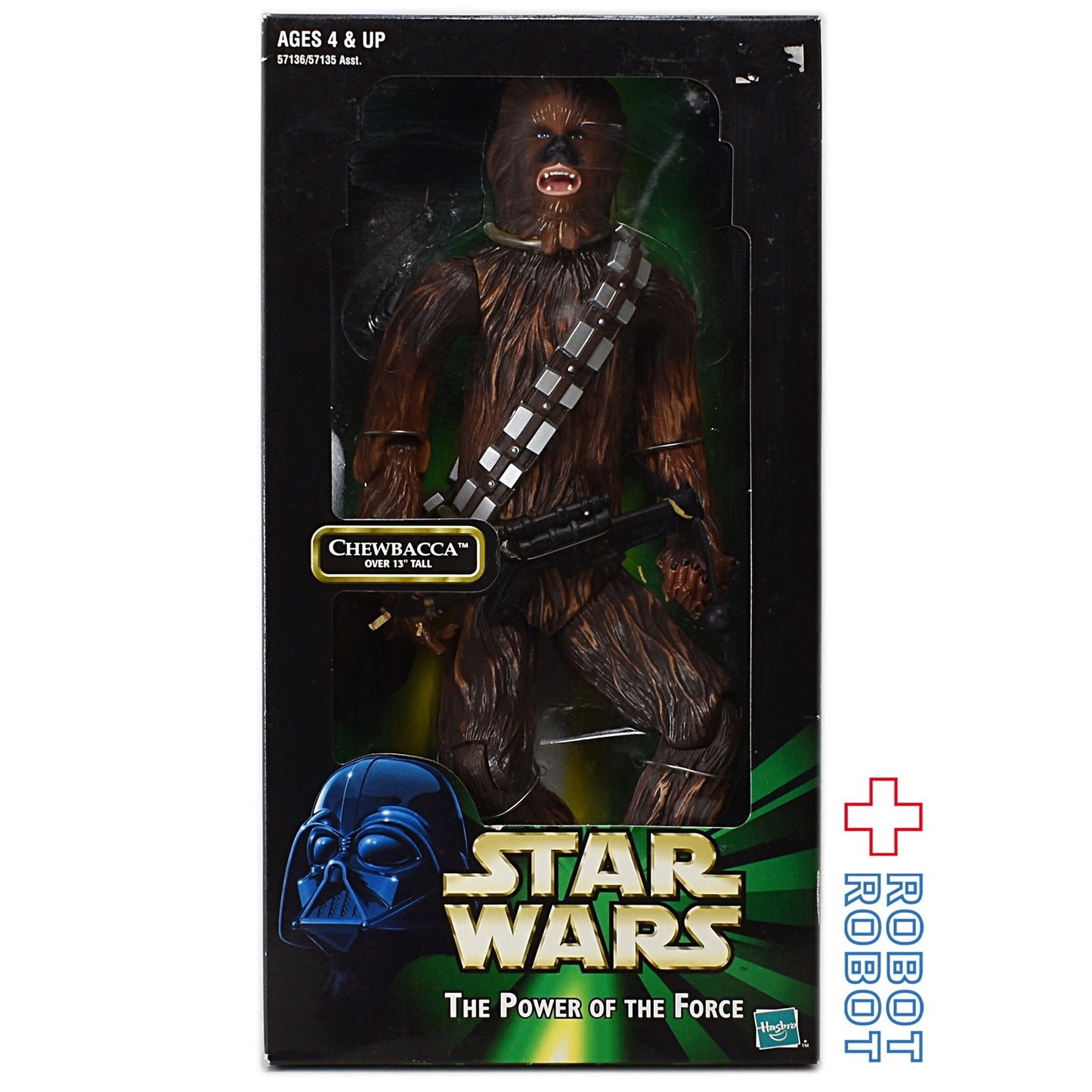 スター・ウォーズ POTF2 チューバッカ オーバー13インチ ( 12インチ ) アクションフィギュア 窓箱 開封品 US版