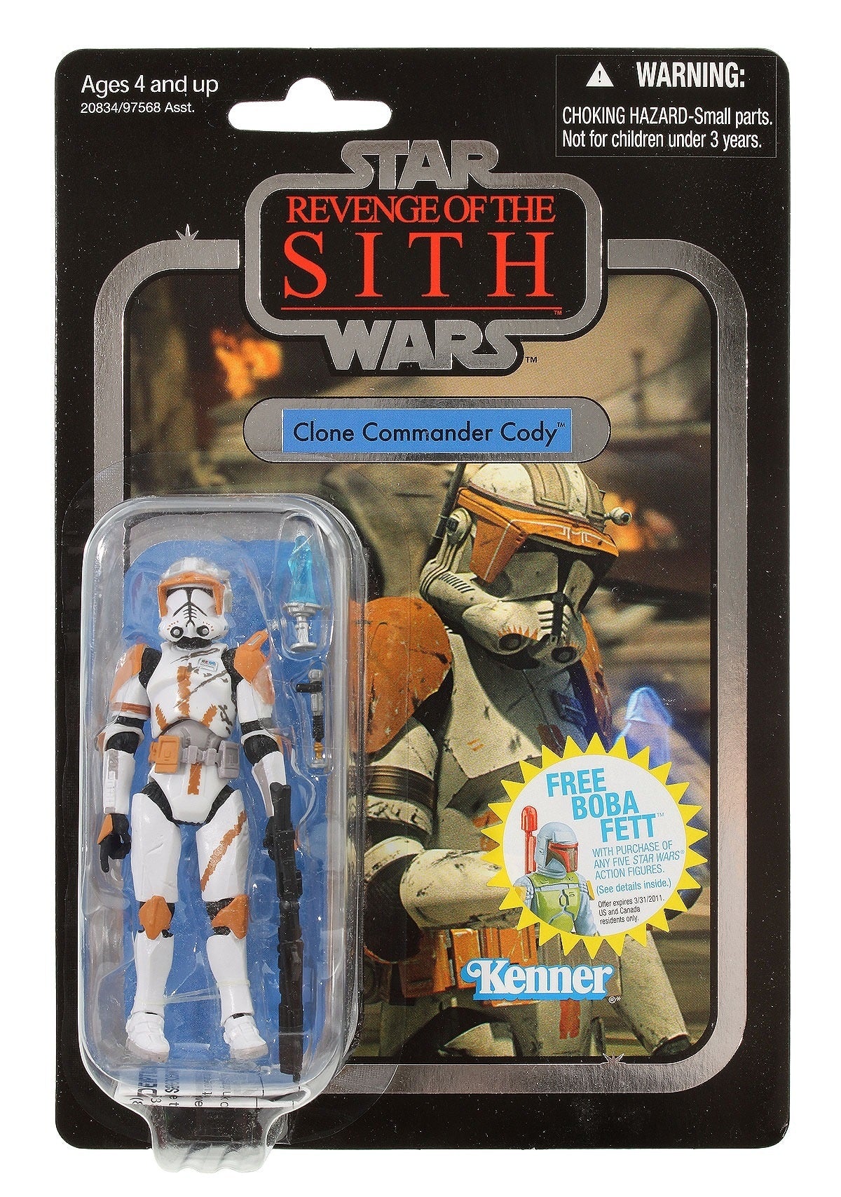 スター・ウォーズ VC 19 クローン・コマンダー・コーディ [ROTS] *フォイルカード* ヴィンテージコレクション 3.75インチ アクションフィギュア 未開封