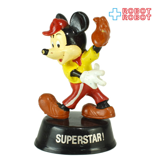 モノグラム社 ディズニー ミッキーマウス スーパースター 野球 PVCフィギュア 香港