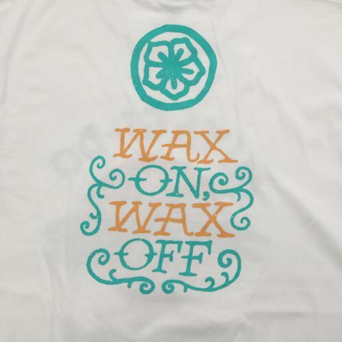 コブラ会 Cobra Kai ミヤギ道 MIYAGI-DO WAX ON WAX OFF 2023 Tシャツ ホワイト Lサイズ