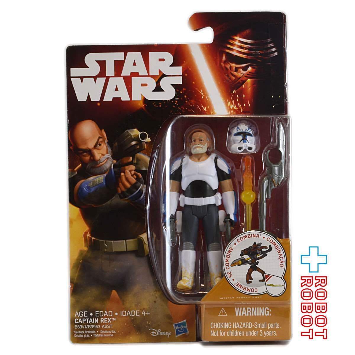 スター・ウォーズ フォースの覚醒 キャプテン・レックス 3.75インチ アクションフィギュア 未開封 - ROBOTROBOT