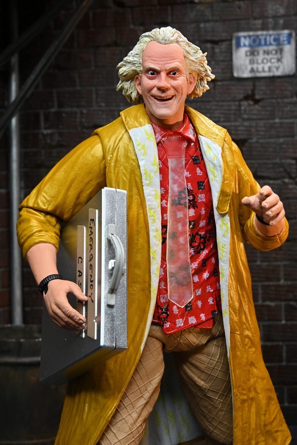 NECA バック・トゥ・ザ・フューチャー Part2 ドク エメット・ブラウン アルティメット 7インチ アクションフィギュア 未開封