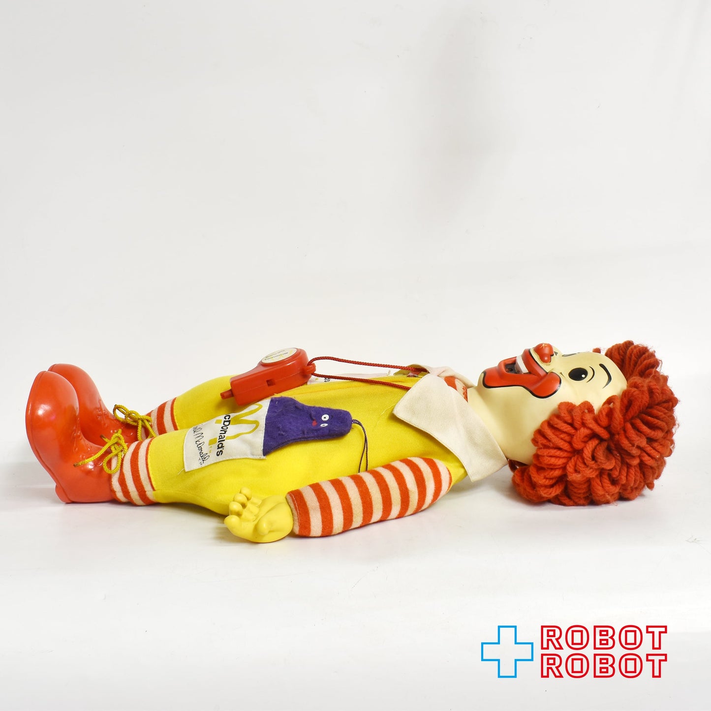 ハズブロ ロナルド・マクドナルド 笛付ビッグドール 1978 ※難あり