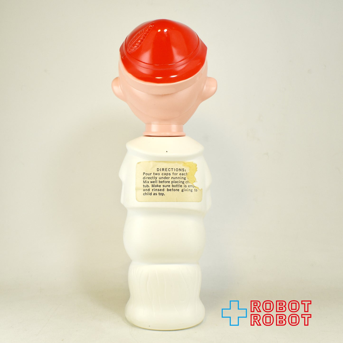コルゲート ディズニー ピノキオ 赤白ボディ ソーキー バブルバスボトル ※難あり