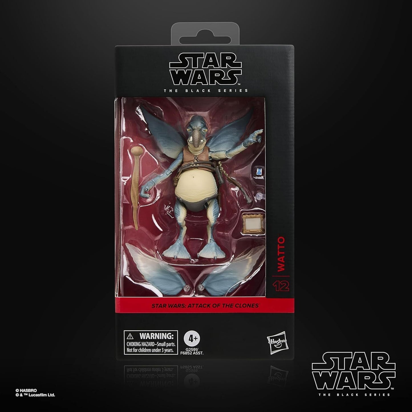 スター・ウォーズ ブラックシリーズ #AOTC12 ワトー [AOTC] 6インチ アクションフィギュア 国内版 未開封