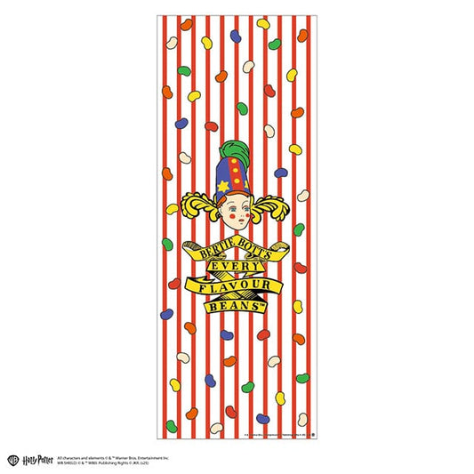 ハリー・ポッター フレーバービーンズパターン てぬぐい 未開封