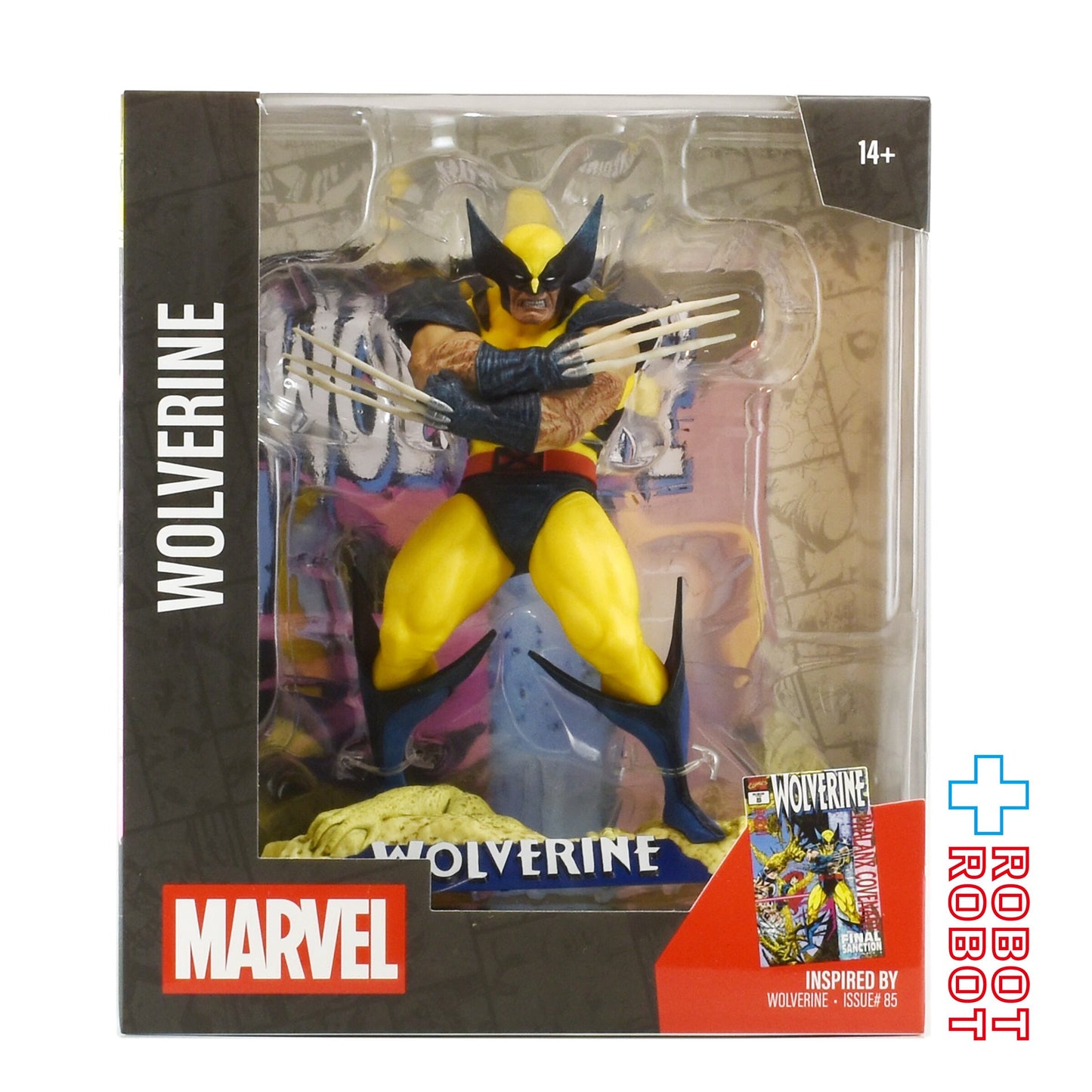 マクファーレン マーベル シーン・フィギュア #026 ウルヴァリン アダム・キューバート / Wolverine Vol.2 #85 1/10 スタチューフィギュア 未開封