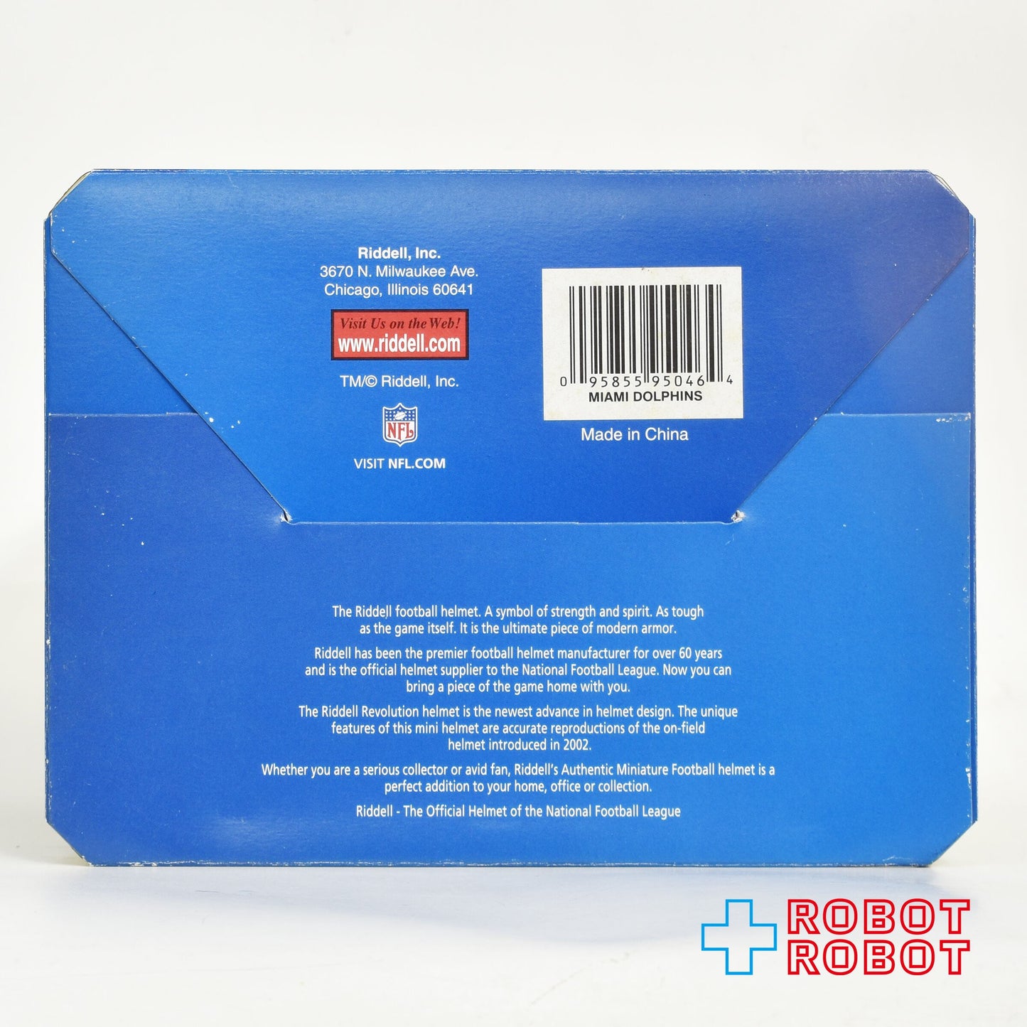 リデル社 NFL マイアミ・ドルフィンズ ミニチュアヘルメット Revolution限定版