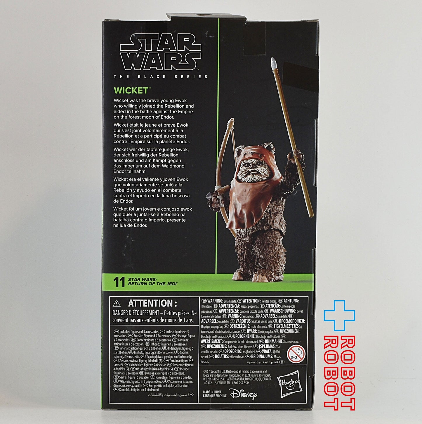 スター・ウォーズ ブラックシリーズ #ROTJ11 ウィケット 6インチフィギュア [ROTJ] 未開封