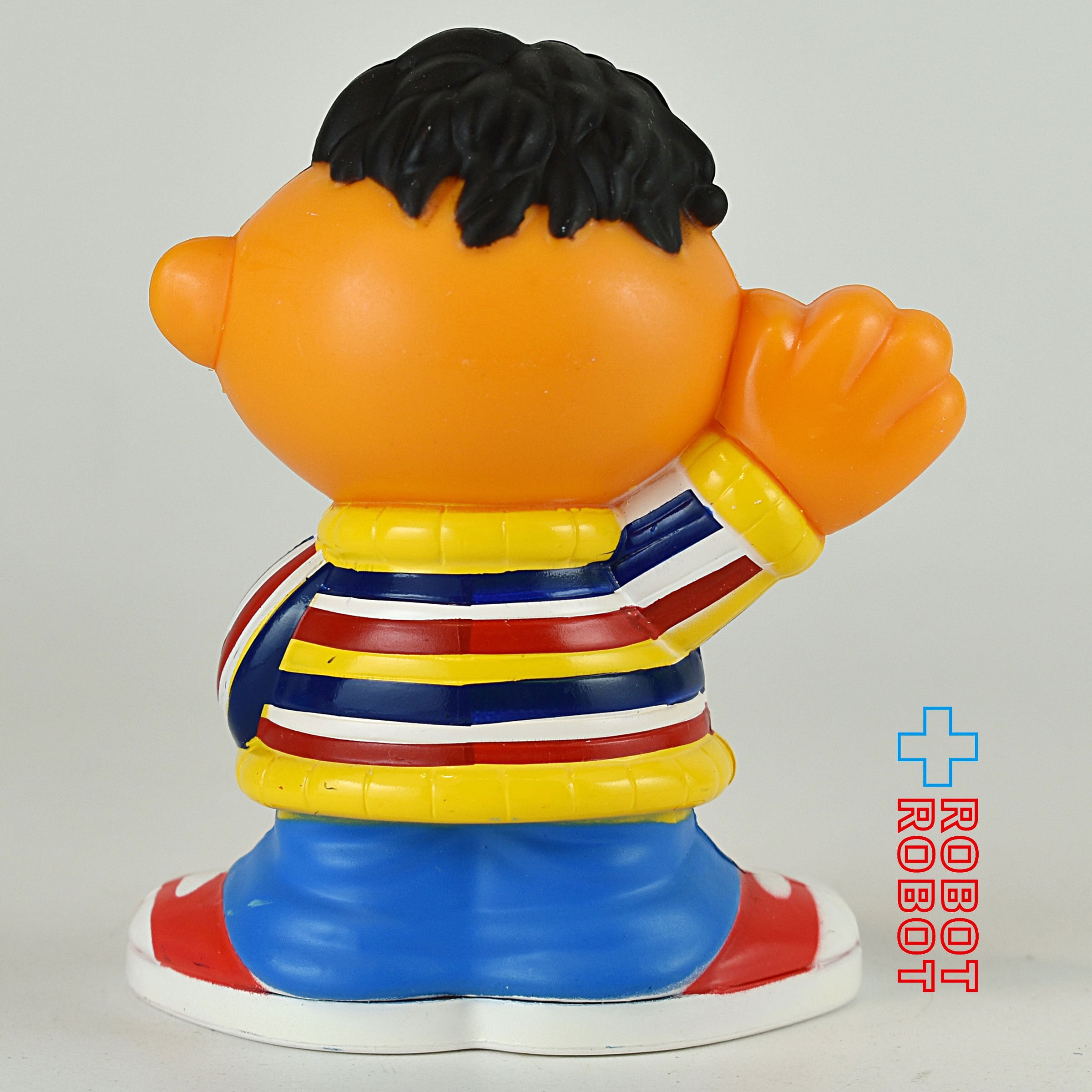 キュージョン　セサミストリート　アーニー×キューピー　フィギュア セサミストリート ベンダブル フィギュア PVC アーニー バート エルモ