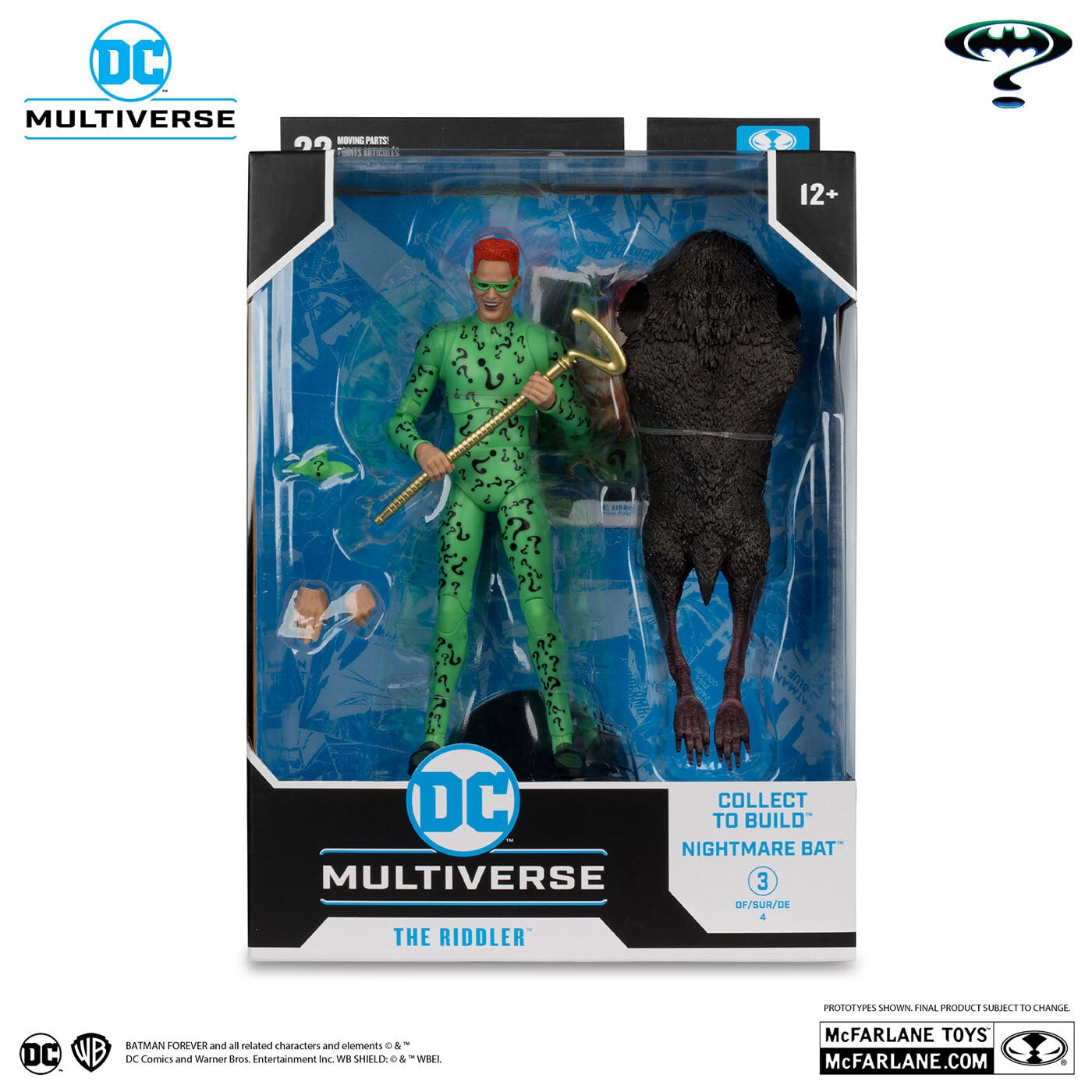 マクファーレン・トイズ DCマルチバース バットマン フォーエヴァー #284 リドラー 7インチ アクションフィギュア 国内版 未開封