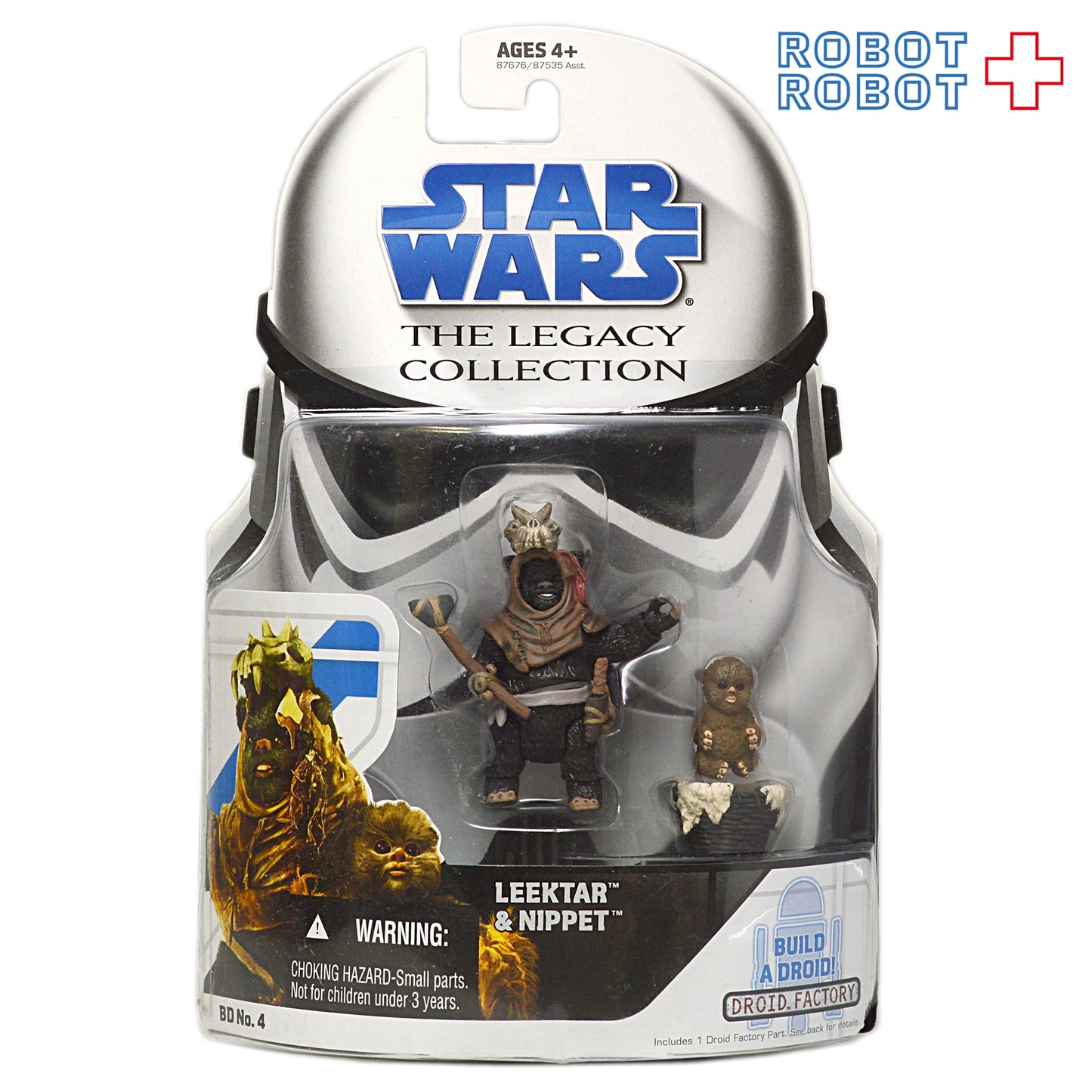 スター・ウォーズ LC2008 BD No.04 リークター＆ニペット イウォーク [ROTJ]レガシーコレクション 3.75インチ アクションフィギュア 未開封