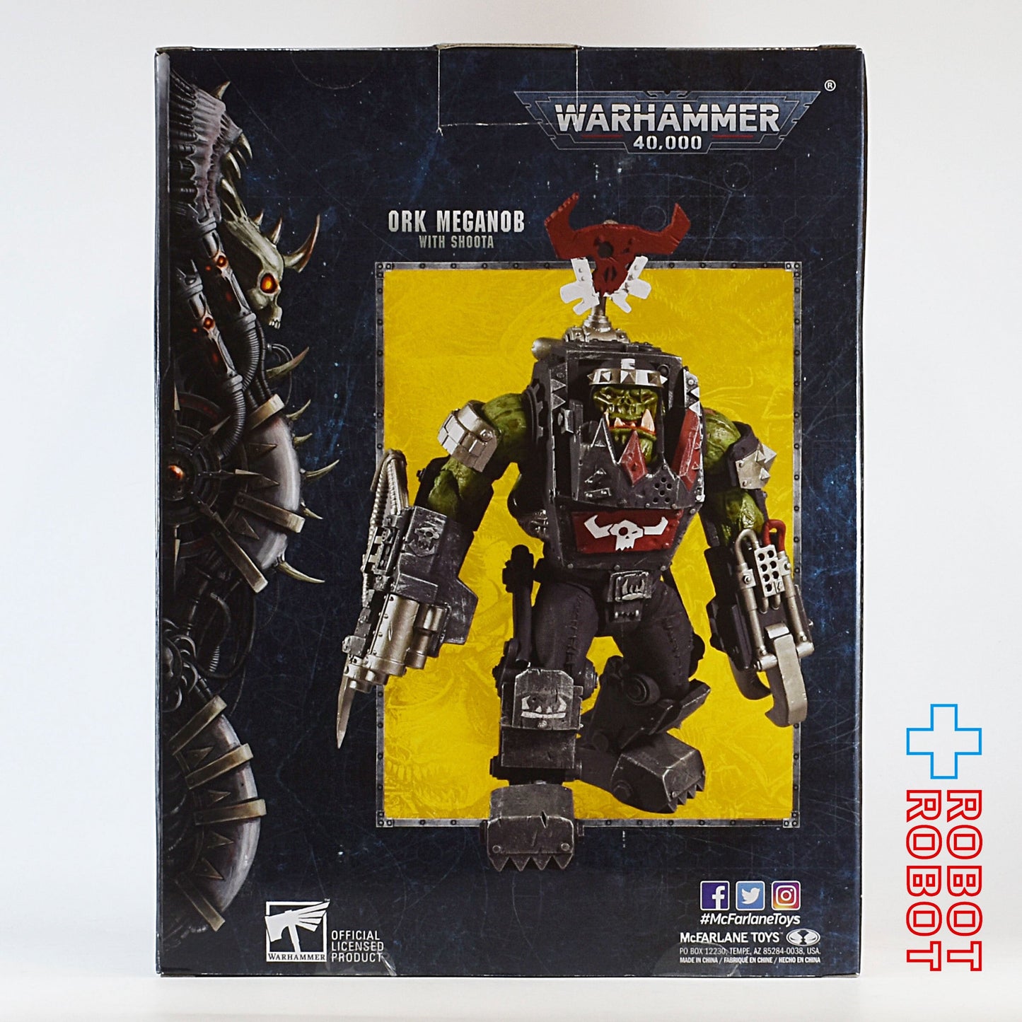 マクファーレン・トイズ ウォーハンマー 40,000 オルク メガノブ with シュータ 12インチ メガフィグ アクションフィギュア