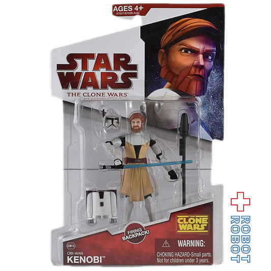 スター・ウォーズ CW2009 CW19 オビ＝ワン・ケノービ クローン・ウォーズ 3.75インチ アクションフィギュア 未開封 US