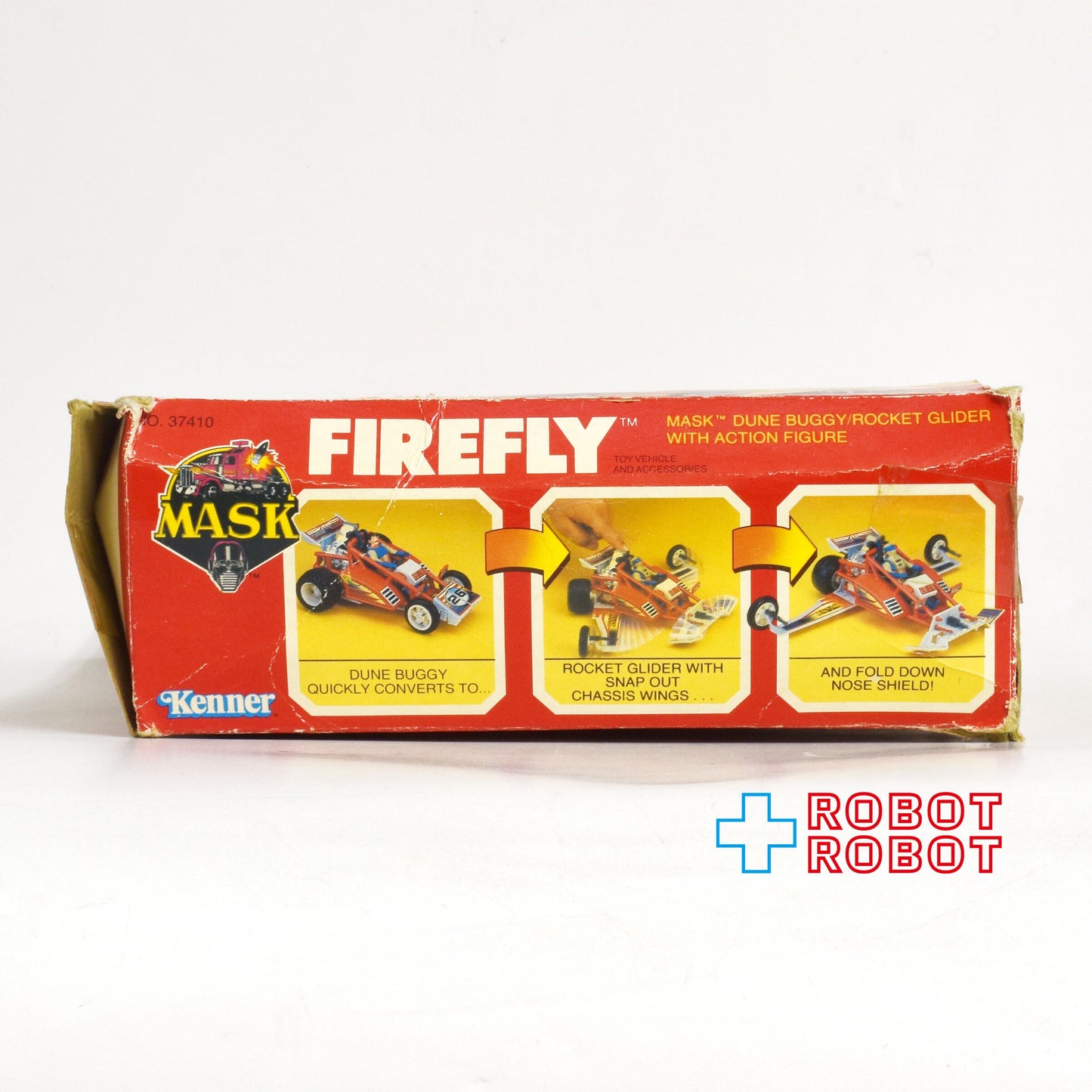 ケナー  M.A.S.K. ファイアフライ デューンバギー／ロケットグライダー アクションフィギュア 1986 箱付き