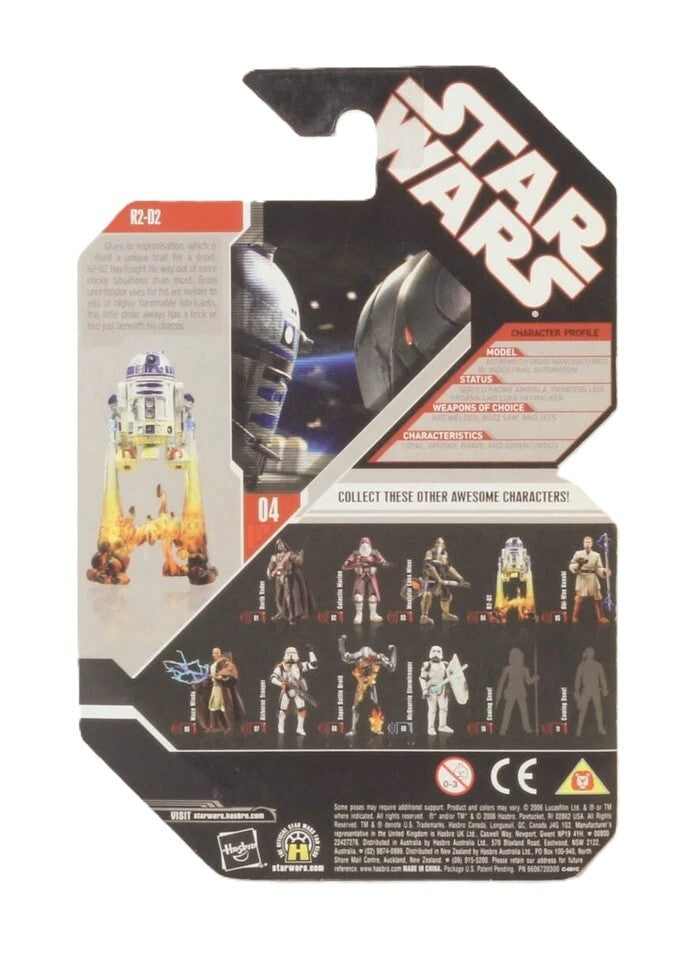 スター・ウォーズ 30th 2007-04 R2-D2 アクションフィギュア [ROTS] MOC
