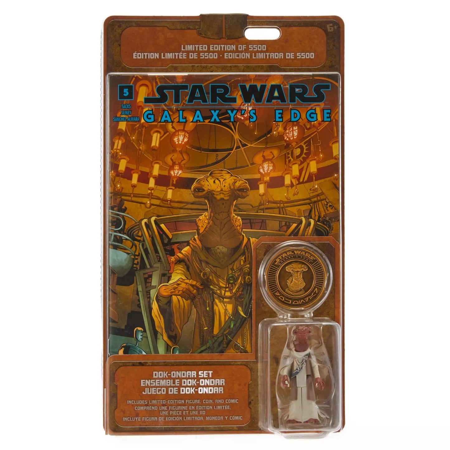 スター・ウォーズ ギャラクシーズ・エッジ ドク＝オンダー アクションフィギュア,コミックブック,コイン セットースト・オーダー ストームトルーパー アクションフィギュア,コミックブック,コイン セット 未開封