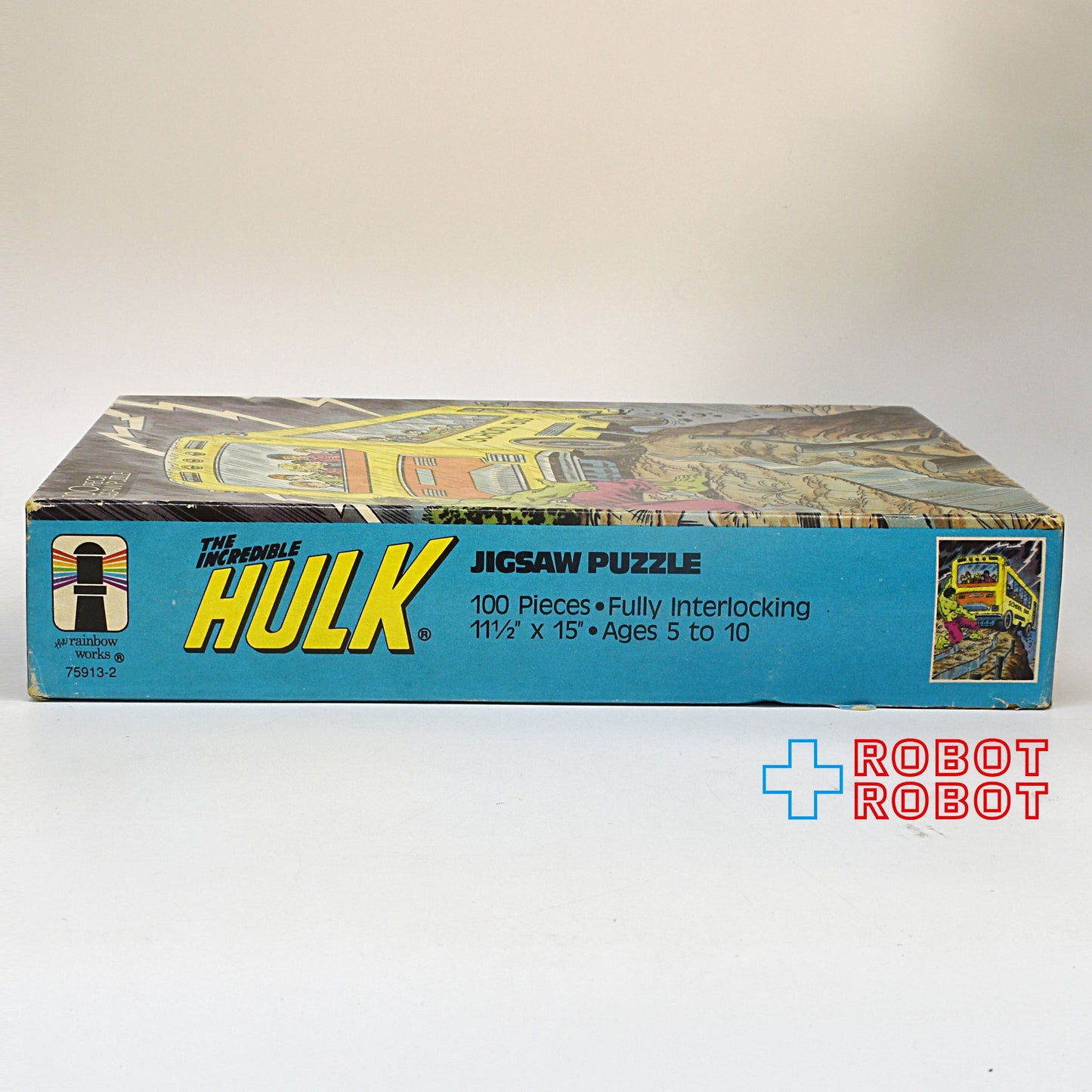 マーベル 超人ハルク 100ピース ジグゾーパズル 1988 未開封