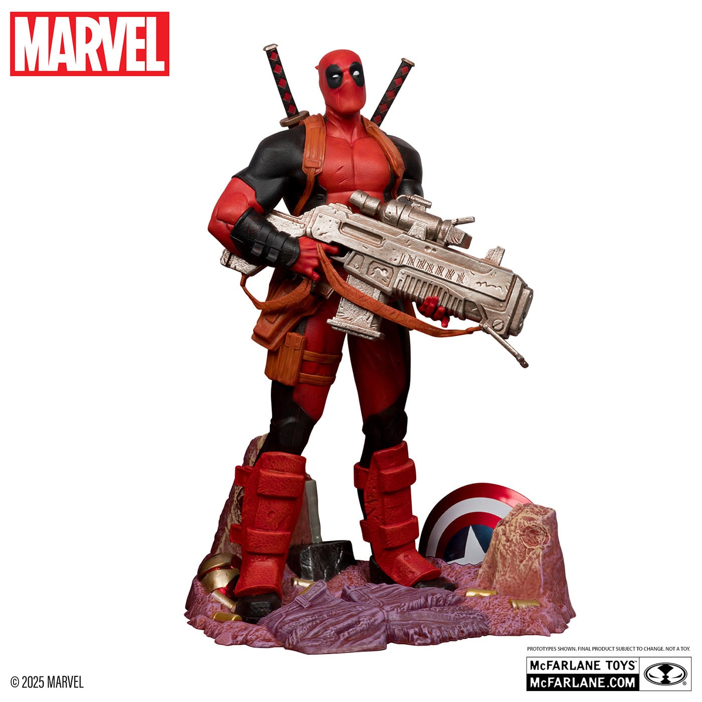 マクファーレン マーベル シーン・フィギュア #010 デッドプール 1/6 スタチューフィギュア 未開封