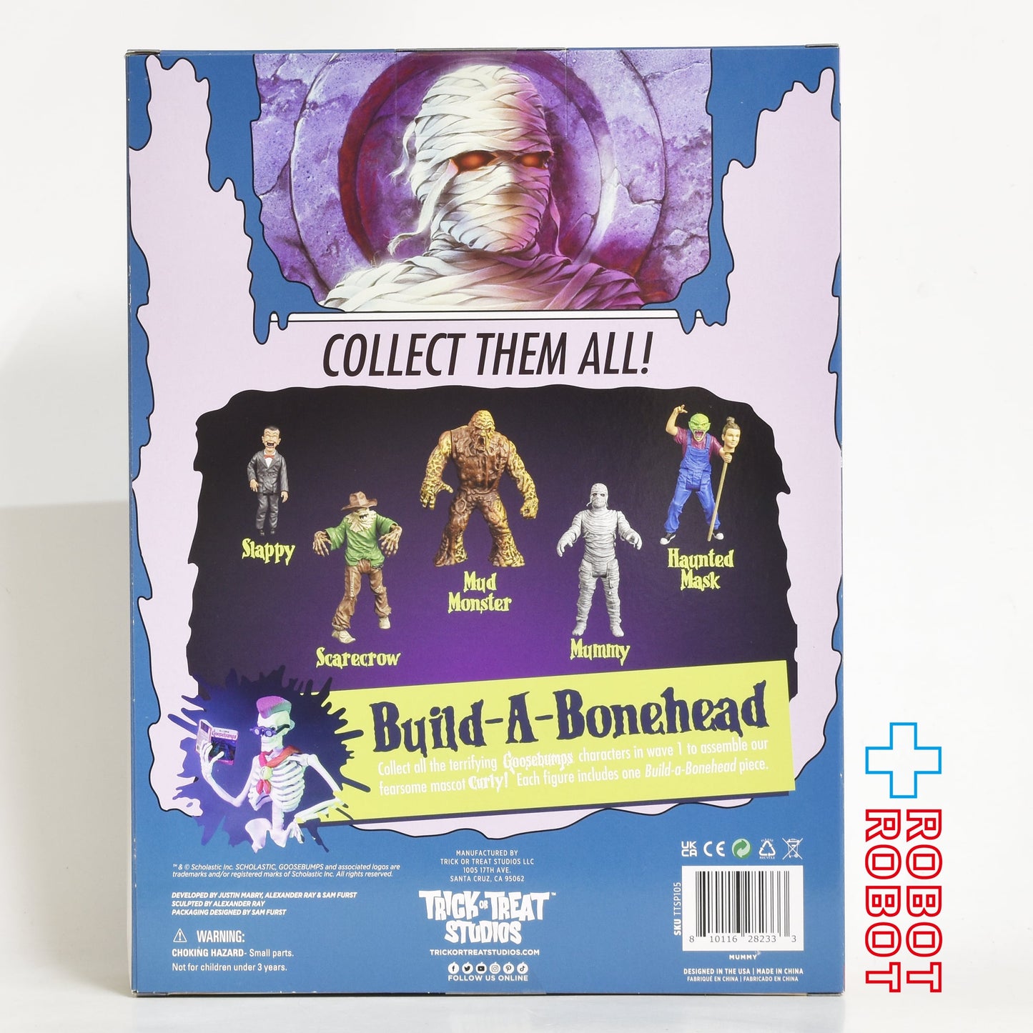 トリックオアトリートスタジオ グースバンプス #5 ミイラ男 アクションフィギュア 未開封