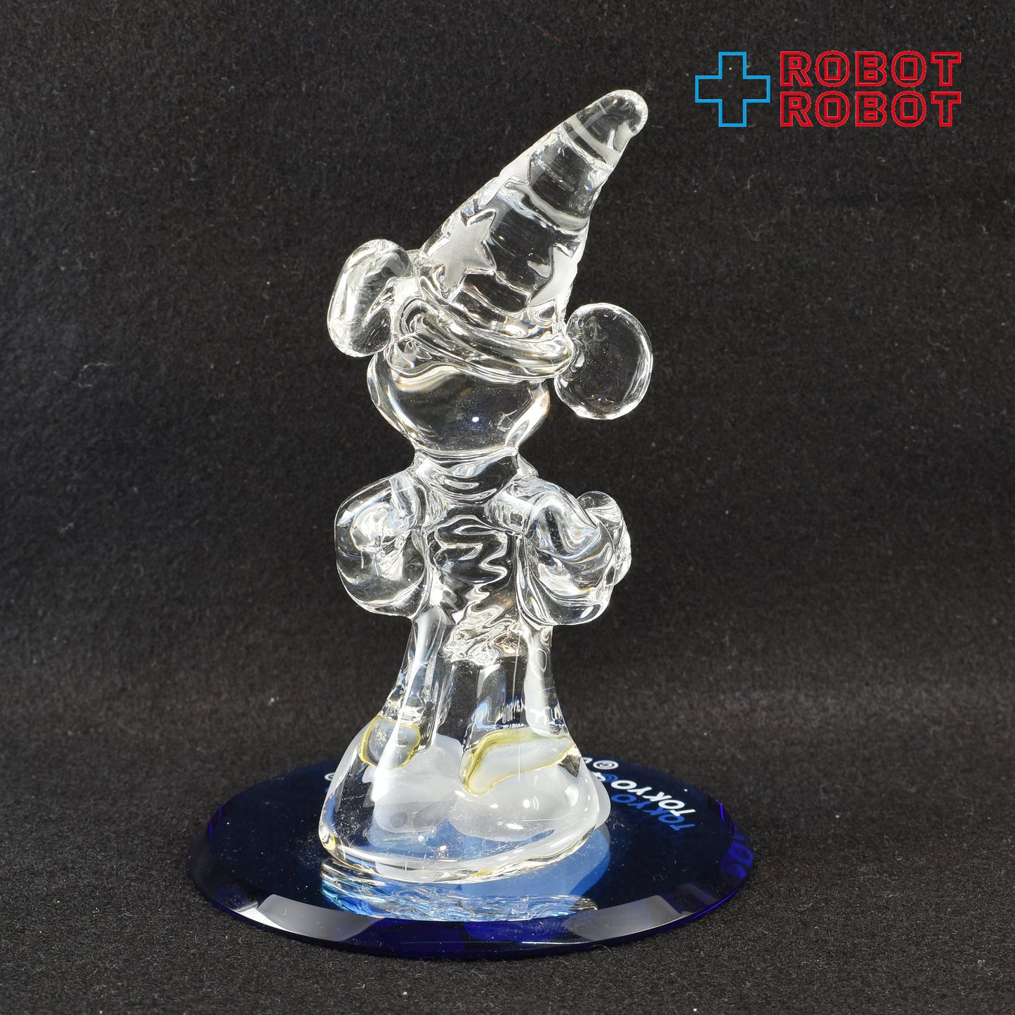 TDR 東京ディズニーリゾート ディズニー ファンタジア ソーサラーミッキー ガラス フィギュア 本体のみ