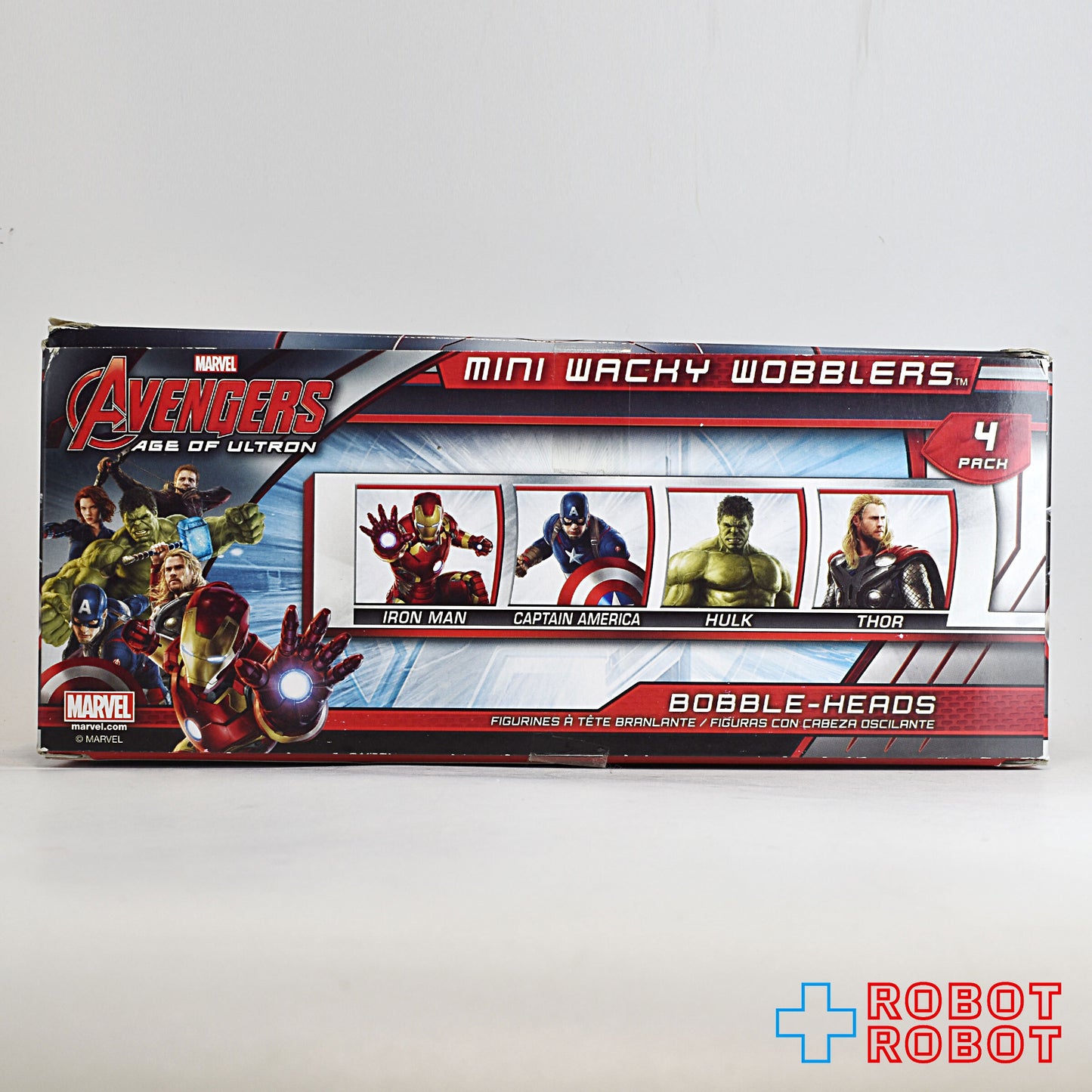 ファンコ マーベル アベンジャーズ エイジ・オブ・ウルトロン ミニ ワッキーウォブラー ボブルヘッド 4体セット 国内版 未開封