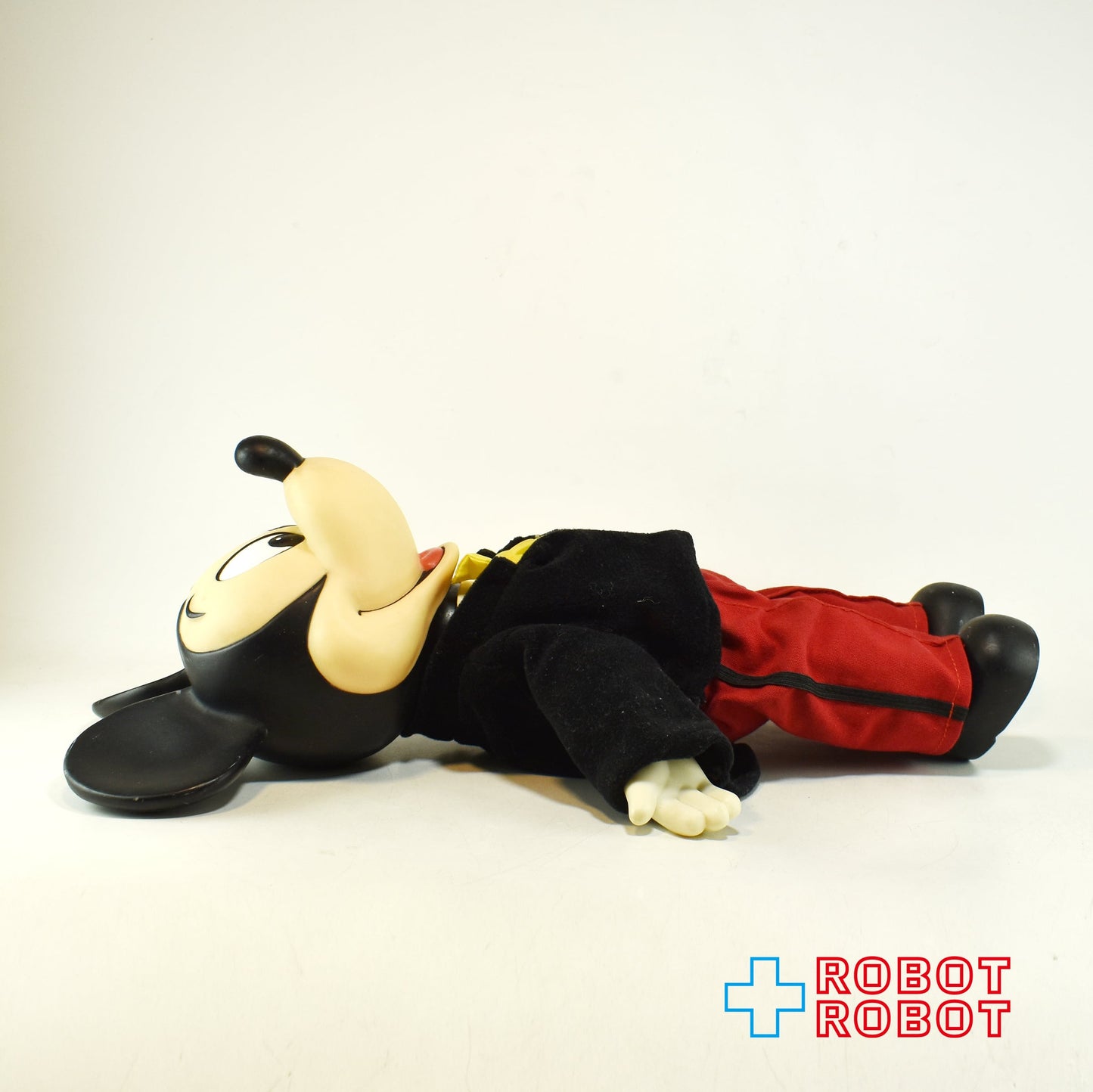 ディズニー ミッキーマウス ラバーフェイス ぬいぐるみ人形 ※難あり