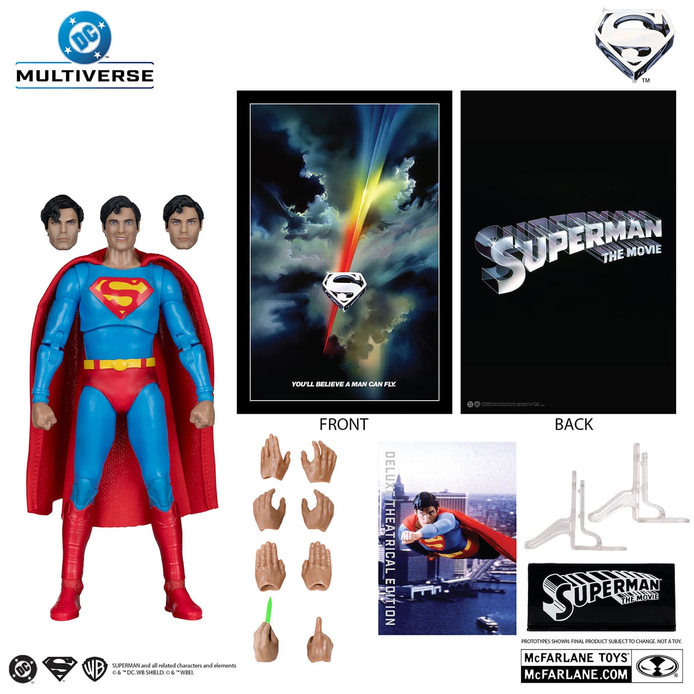 DC マルチバース スーパーマン (1978) スーパーマン デラックス・シアトリカル・エディション 7インチ アクションフィギュア 国内版 未開封