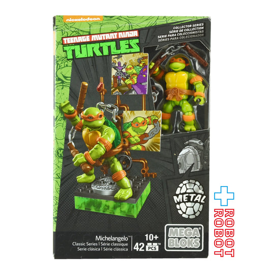 マテル メガブロック 2016 タートルズ TMNT ミケランジェロ フィギュア 国内版 未開封