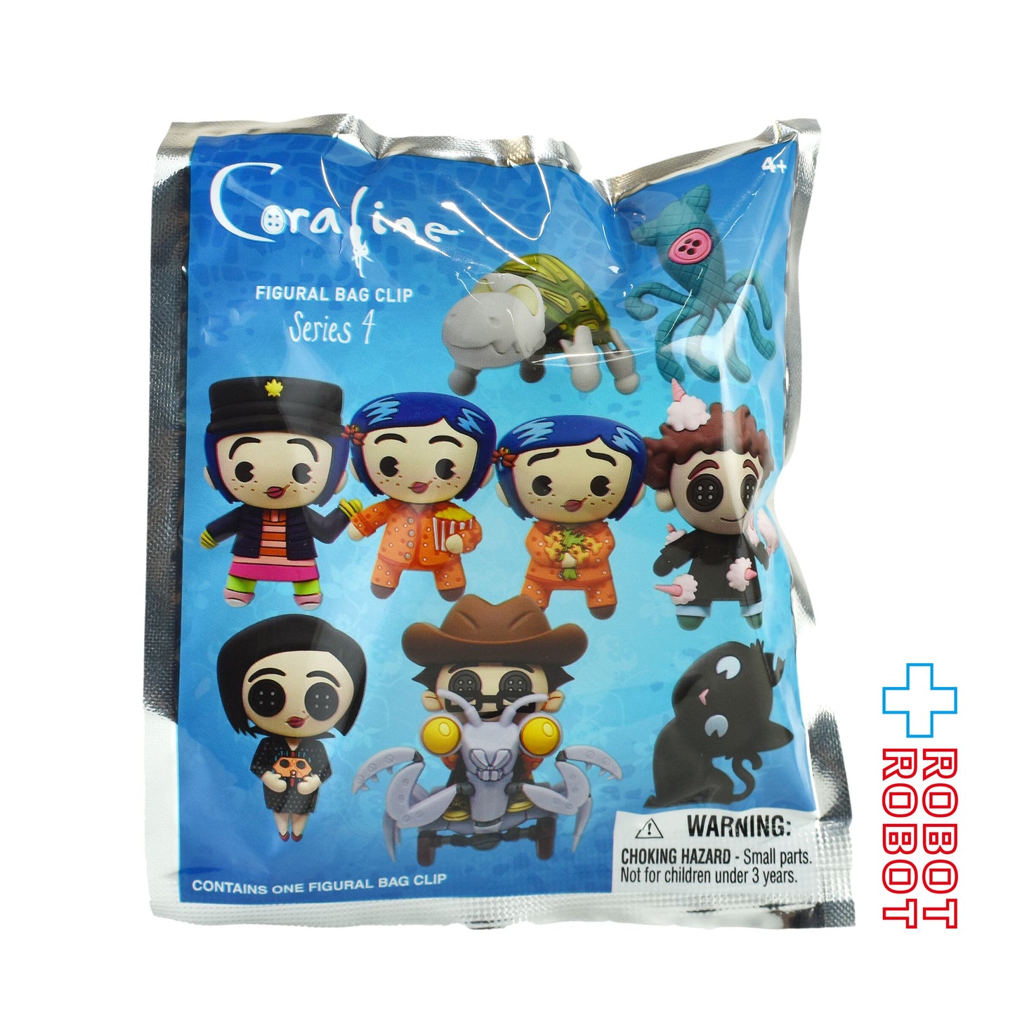 モノグラム フィギュラル バッグ クリップ コララインとボタンの魔女 シリーズ4 1パック 未開封