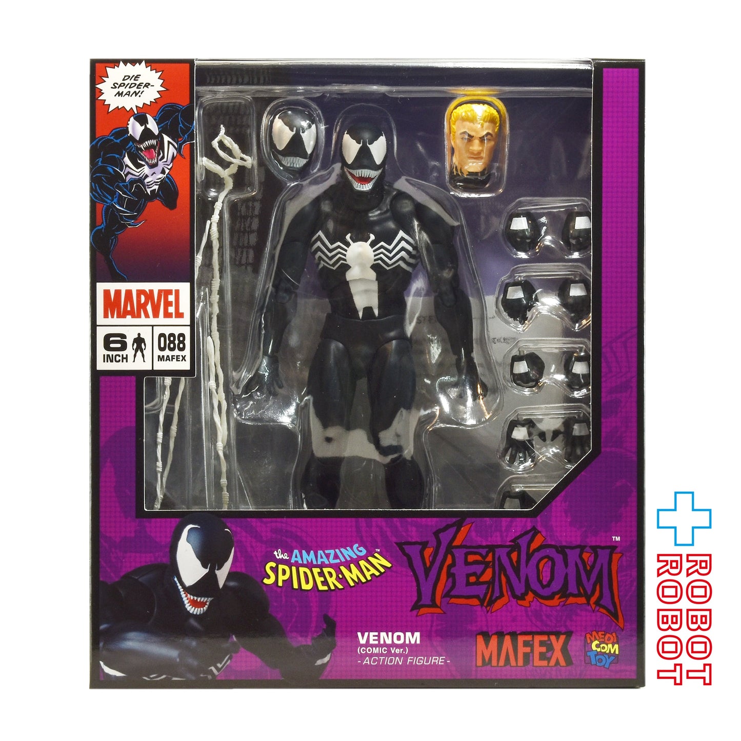 メディコムトイ MAFEX マフェックス No.88 スパイダーマン ヴェノム コミック版 アクションフィギュア 未開封