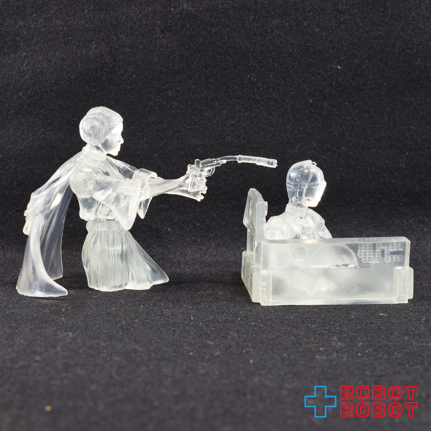 ジェントル・ジャイアント スター・ウォーズ ルーク C-3PO レイア姫 ハン・ソロ クリア ミニバスト フィギュア 4体セット 箱入 限定