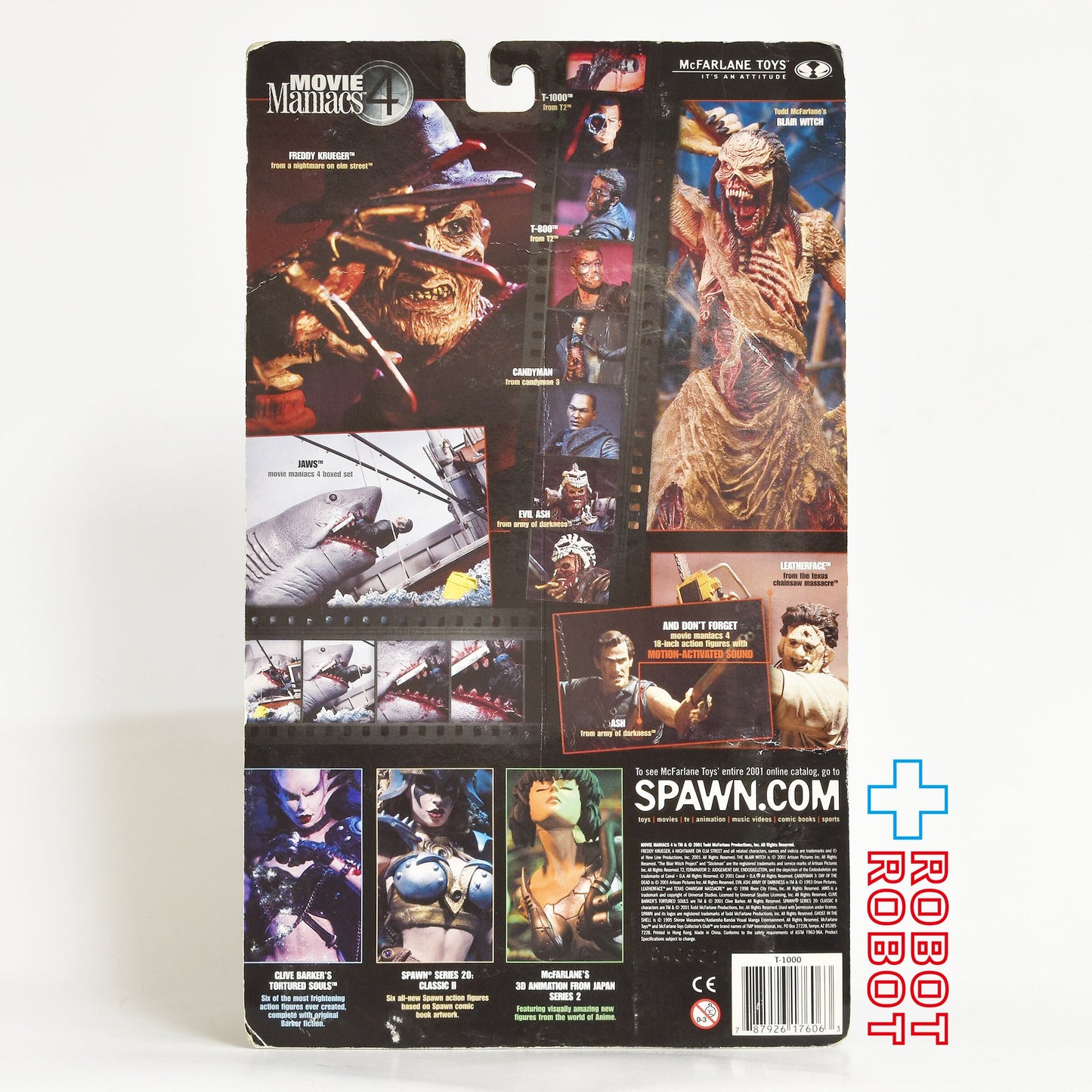 マクファーレン・トイズ ムービーマニアックス04 ターミネーター T2 T-1000 アクションフィギュア 未開封