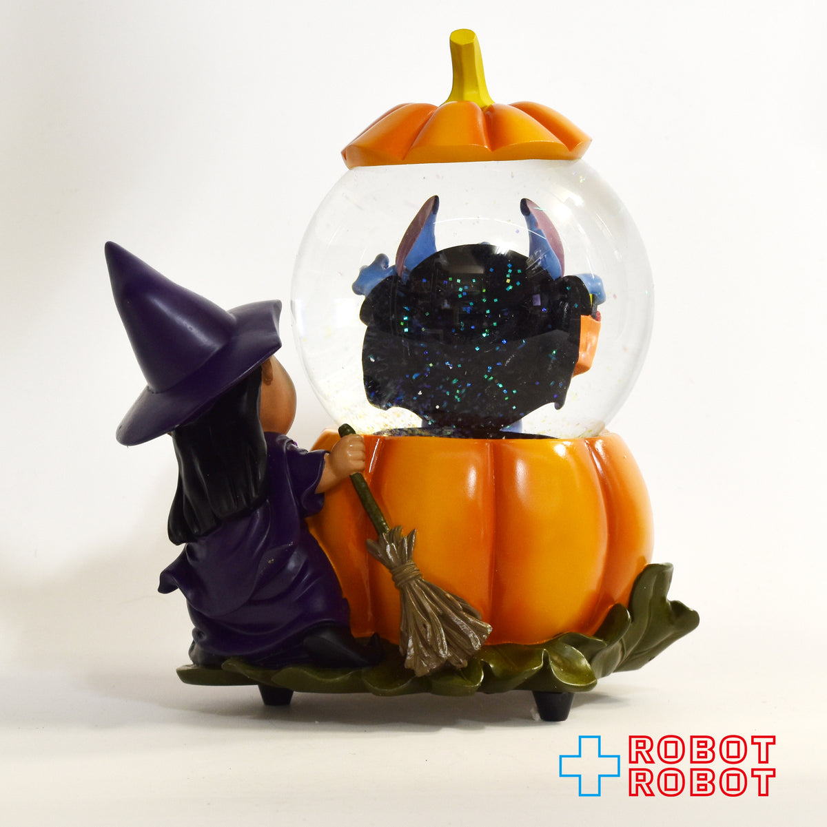 不可動：ディズニーオークションズ リロ & スティッチ ハロウィン スノーグローブ 箱入