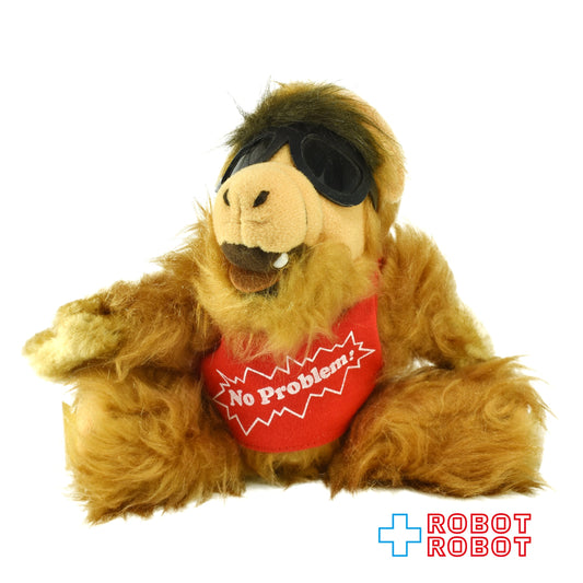 アルフ 吸盤付き ぬいぐるみ人形 ノープロブレム赤色シャツ 9インチ