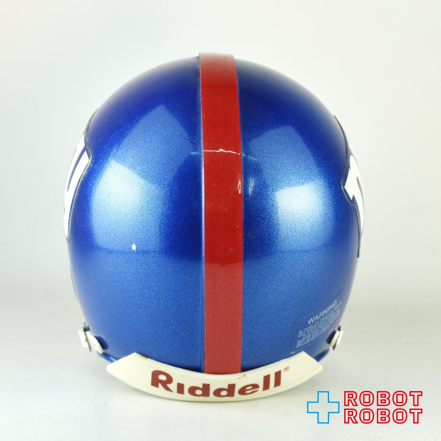 リデル社 NFL ニューヨーク・ジャイアンツ ミニチュアヘルメット メタリックブルー