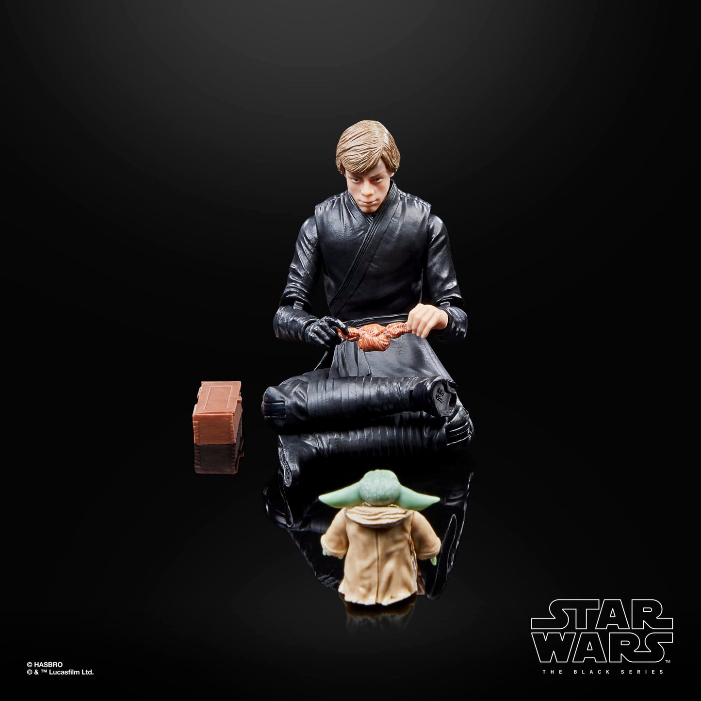 スター・ウォーズ ブラックシリーズ #BOBF03 ルーク・スカイウォーカー＆グローグー [BOBF] ６インチ・アクションフィギュア 開封 箱付き