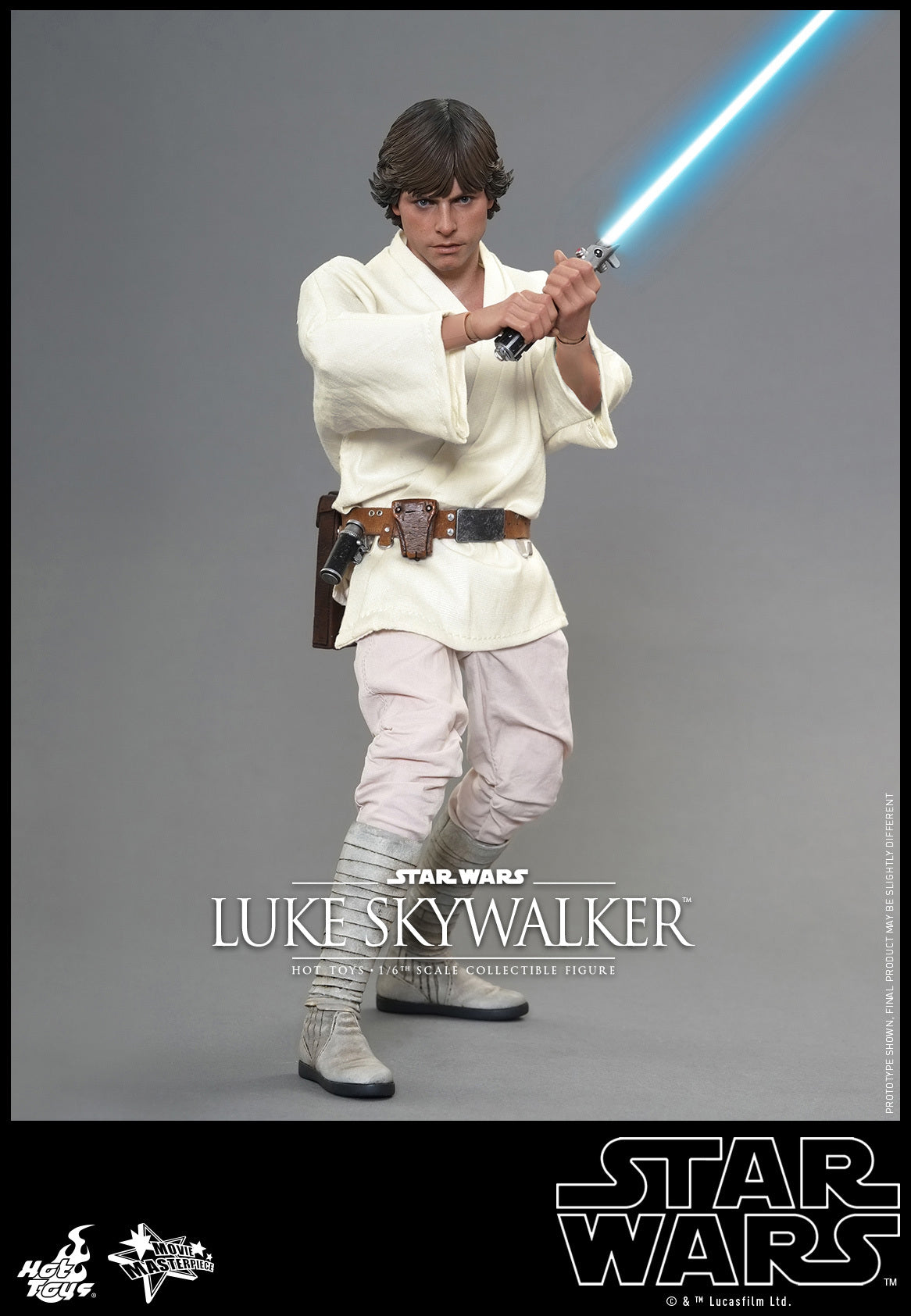 ホットトイズ スター・ウォーズ ルーク・スカイウォーカー ムービー・マスターピース 新たなる希望１／６ フィギュア 未開封