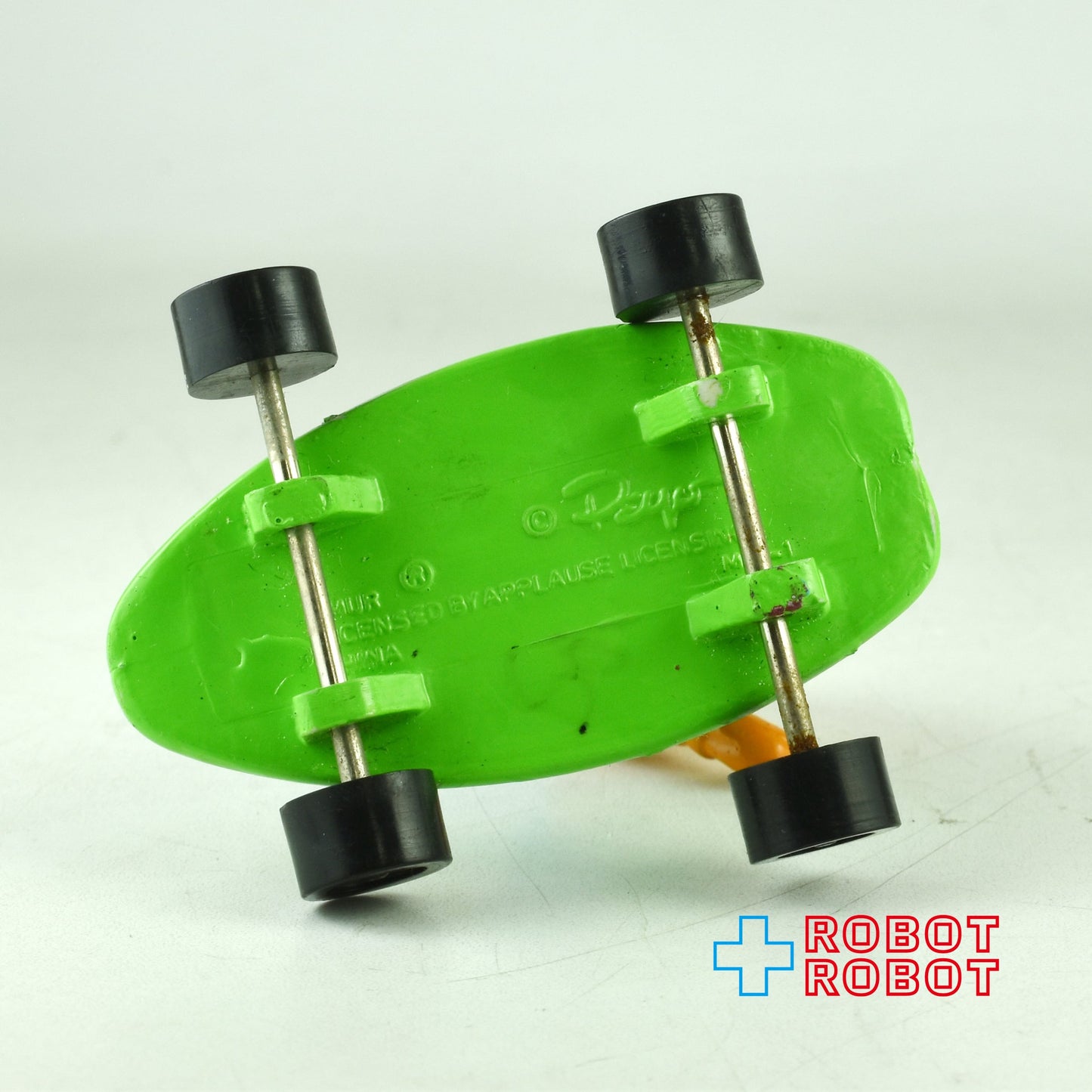 アプローズ社  ハーディーズ スマーフ スマーフェット スケートボード（緑） PVCフィギュア ミールトイ 1990